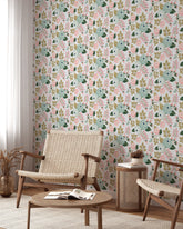 Sweet Berries Floral Wallpaper